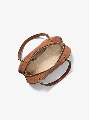 Petit sac &agrave; &eacute;paule Cecily en su&egrave;de
