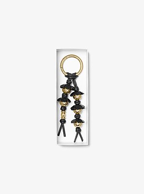 Embellished Floral Bag Charm