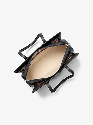 Laila Medium Pebbled Leather Tote Bag