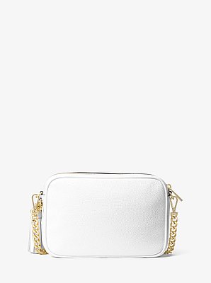 Jet Set Medium Pebbled Leather Crossbody Bag