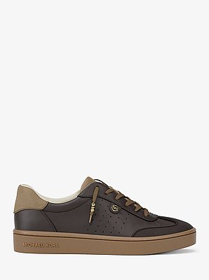 Scotty Embellished Leather Sneaker