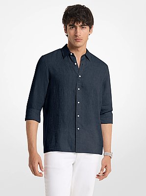 Classic-Fit Linen Shirt