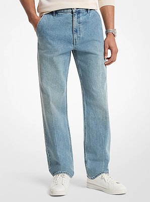 Finn Straight-Fit Stretch Denim Jeans