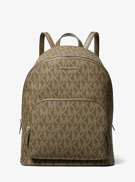 Connie Medium Signature Logo Backpack