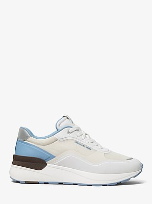 Sneaker Trevor in materiale misto