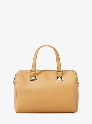 Bolso de lona Grayson de piel granulada