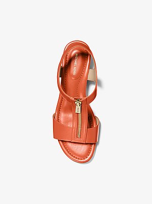 Berkley Leather Wedge Sandal