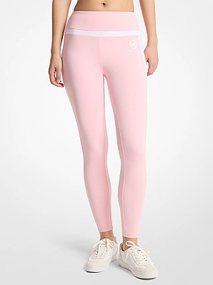 Legging en tricot extensible &agrave; taille haute
