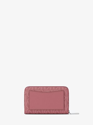 Jet Set Small Signature Logo Wallet