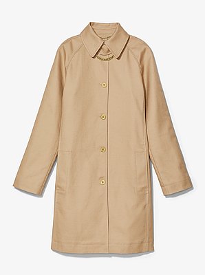 Cotton Belted Trench Coat