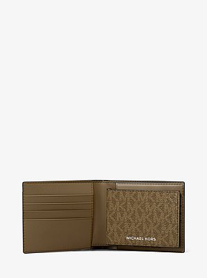 Harrison Logo Billfold Wallet With Passcase