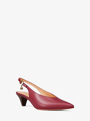 Tonya Leather Slingback Pump