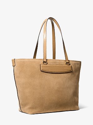 Jet Set Travel Extra-Large Suede Tote Bag