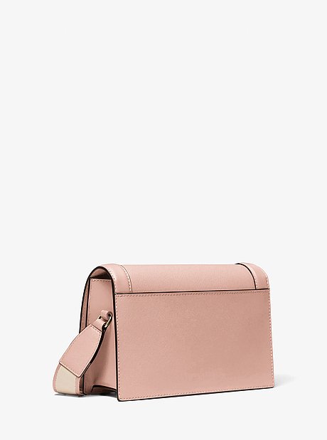 Jet Set Large Saffiano Leather Crossbody Bag