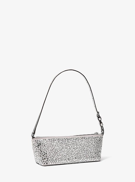 Pochette Laila Small mit Spiegeldetails