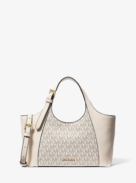 Bernie Small Signature Logo Satchel
