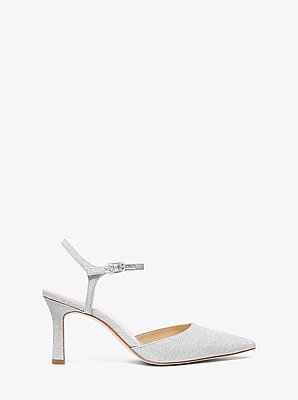 Amara Glitter Chain Mesh Mid Pump