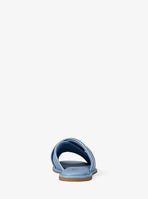 Portia Patent Slide Sandal