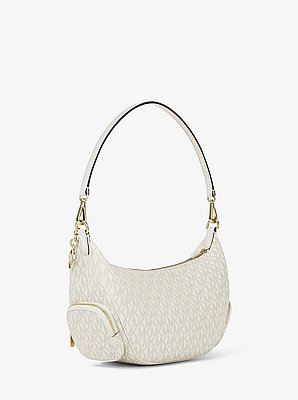 Sac &agrave; &eacute;paule convertible Merritt de taille moyenne &agrave; logo Signature