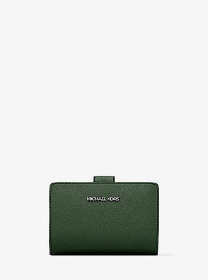 Jet Set Travel Medium Saffiano Leather Wallet