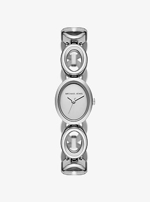 Mini Maude Silver-Tone Link Watch