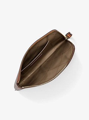 Jet Set Travel Small Crackled Wristlet