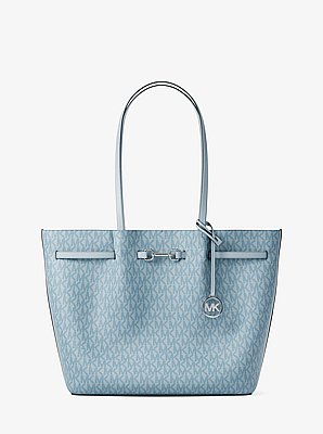 Carson Large Signature Logo Tote Bag
