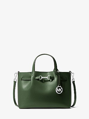 Petit sac &agrave; main Carson en cuir grain&eacute;
