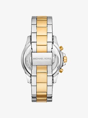 Oversized Everest Pav&eacute; Two-Tone Watch