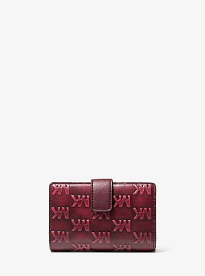 Jet Set Travel Medium Logo Embossed Wallet