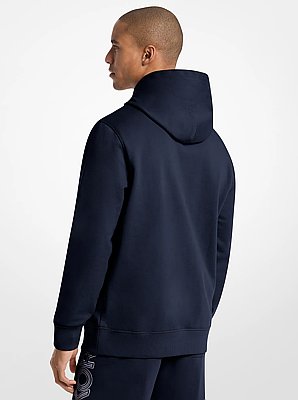 Hoodie en coton &agrave; logo