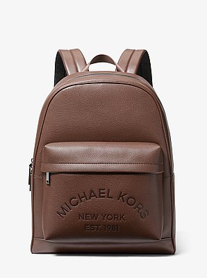 Pacey Pebbled Leather Backpack