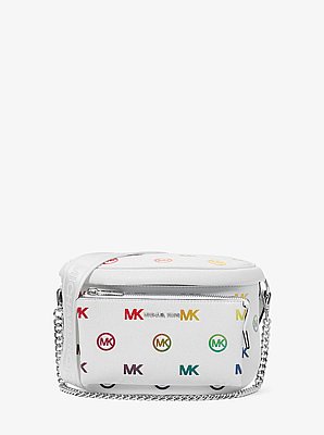 Slater Medium Rainbow Logo Embossed Sling Pack