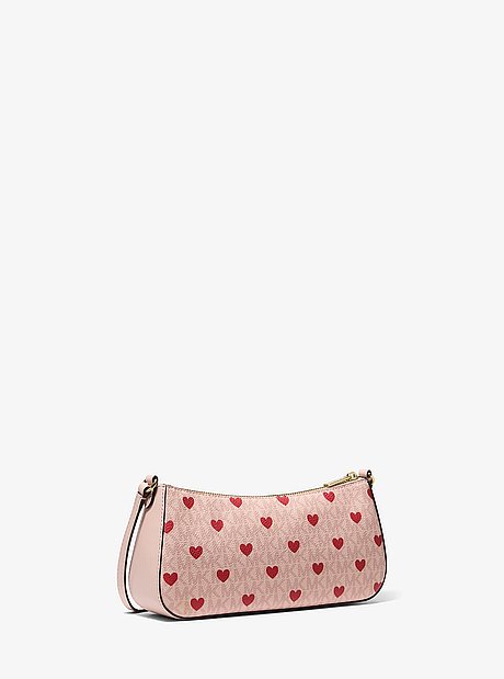 Sammy Small Printed Signature Logo Pochette