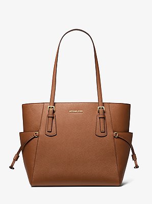 Voyager Large Saffiano Leather Tote Bag