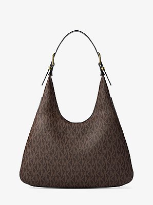 Nolita Large Signature Logo Hobo Shoulder Bag                           