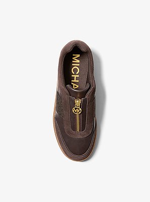 Jovie Zip-Front Sneaker