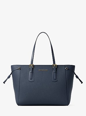 Voyager Large Saffiano Leather Tote Bag