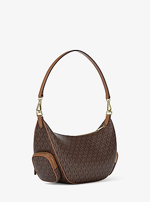 Merritt Medium Signature Logo Convertible Shoulder Bag