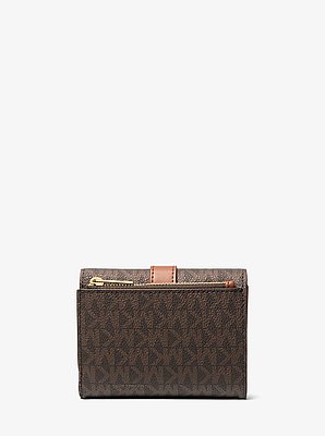 Greenwich Medium Signature Logo Trifold Wallet