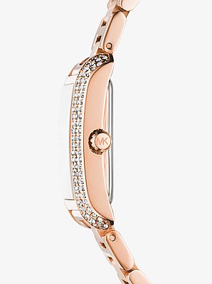 Petite Emery Rose Gold-Tone Watch and Jewelry Gift Set