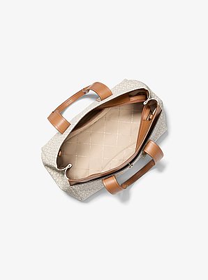 Foster Small Signature Logo Satchel