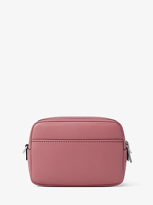 Bryant Medium Pebbled Leather Camera Crossbody Bag