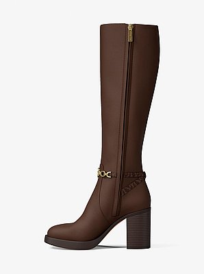 Kacey Polyester Microsuede Boot
