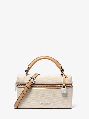 Jana Extra-Small Cotton Blend Canvas Convertible Crossbody Bag