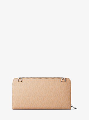 Borsa a tracolla continental Jet Set grande con logo