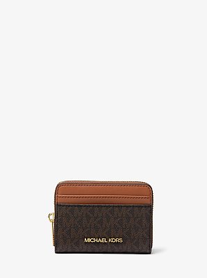 Jet Set Travel Medium Logo Zip-Around Card Case