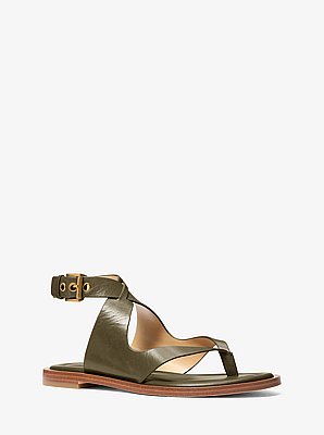 Irene Leather Thong Sandal