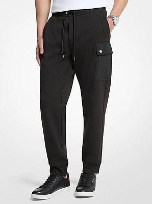 Joggers in misto cotone