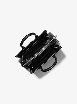 Laila Small Signature Logo Satchel